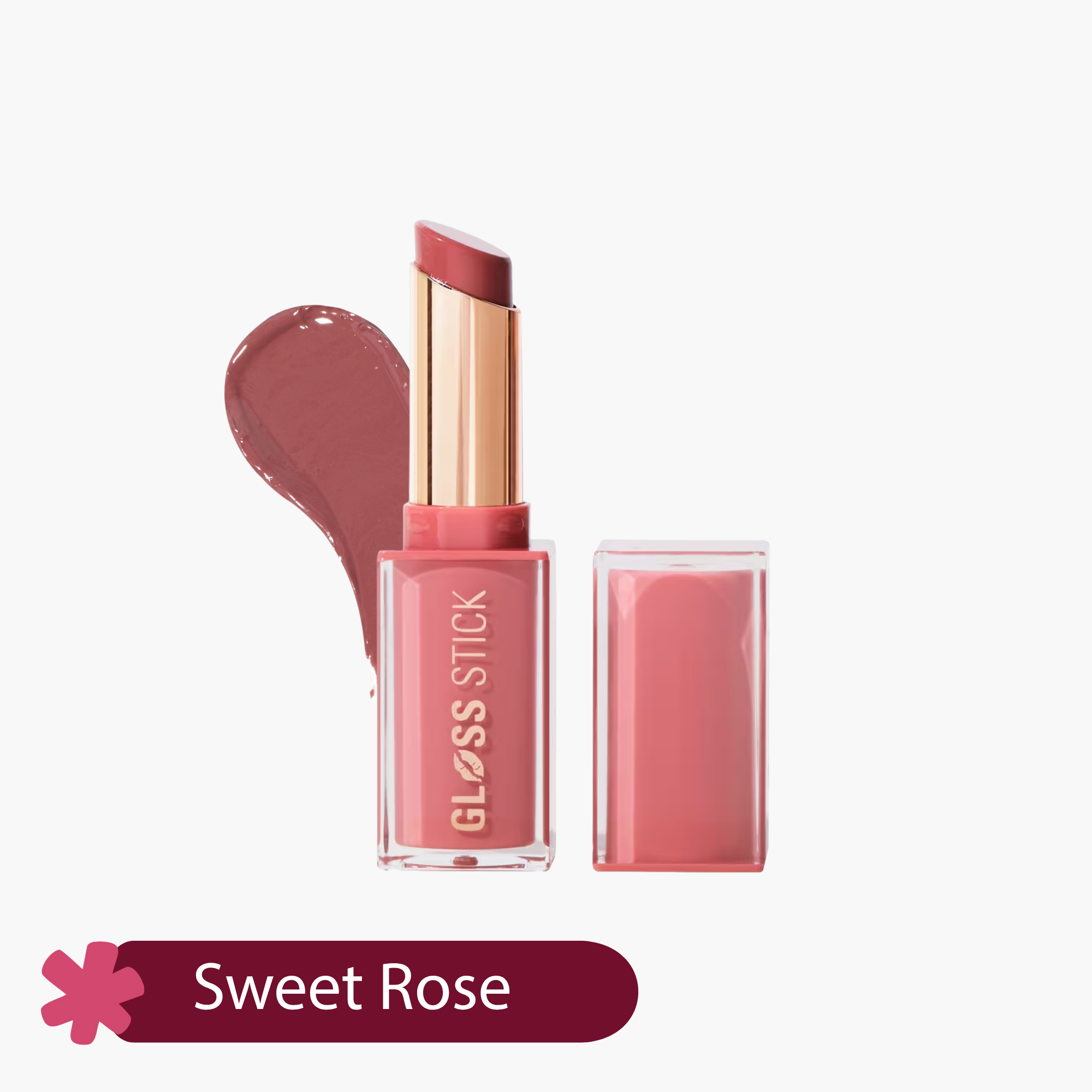 Revolution Pout Lip Gloss Stick Sweet Rose 3gm
