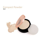Swiss Miss Flawless Match Natural Finish Compact Powder 12gm - SM01 Light Ivory