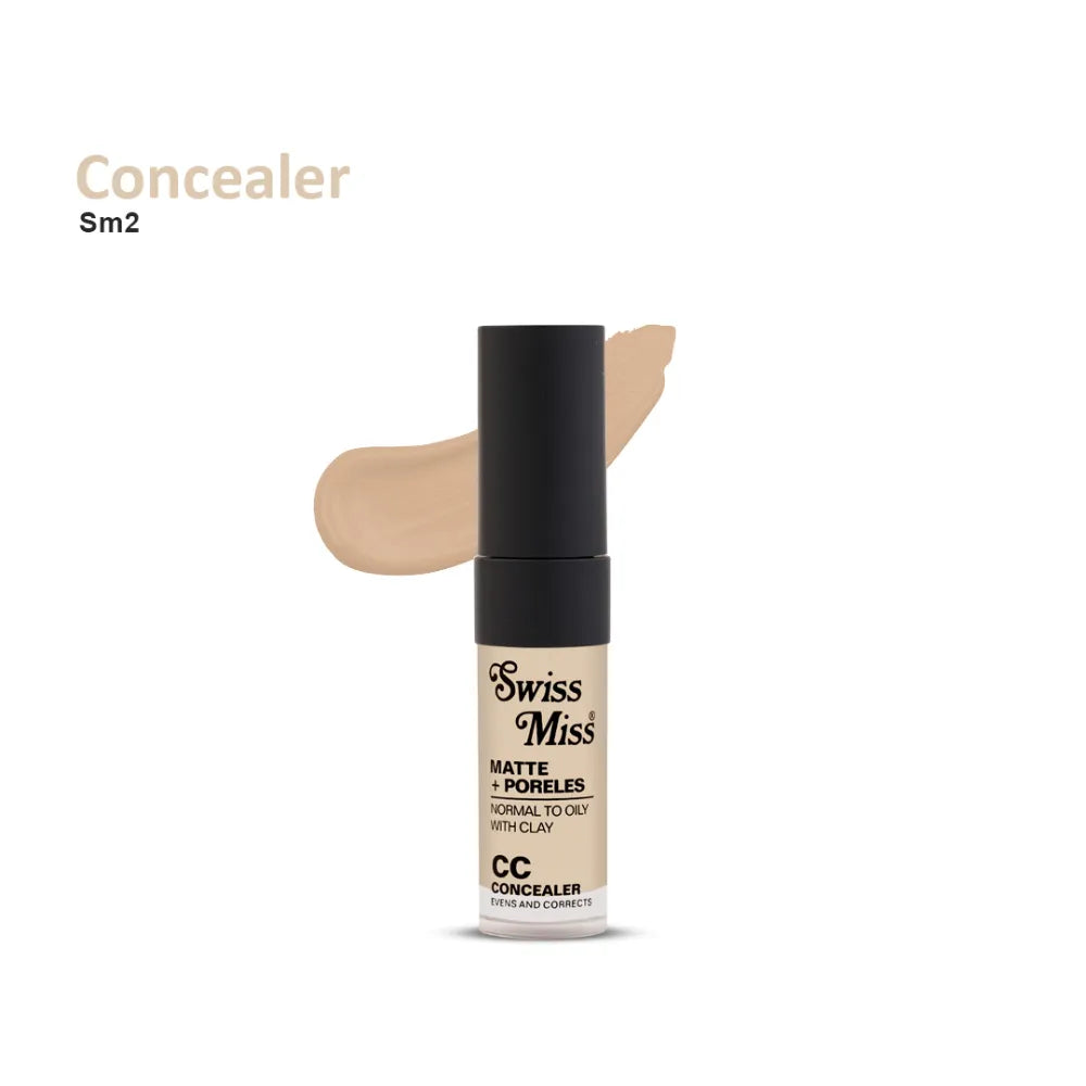 Swiss Miss Matte + Poreless CC Concealer 6ml