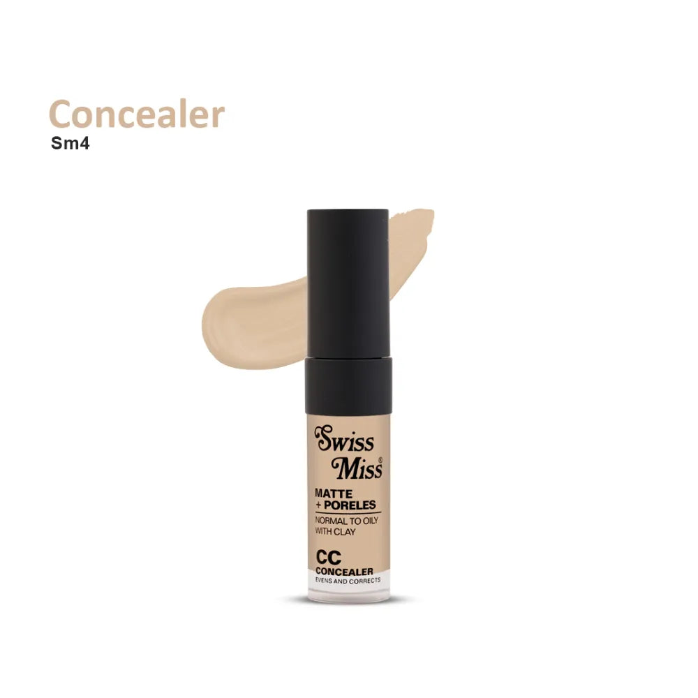 Swiss Miss Matte + Poreless CC Concealer 6ml