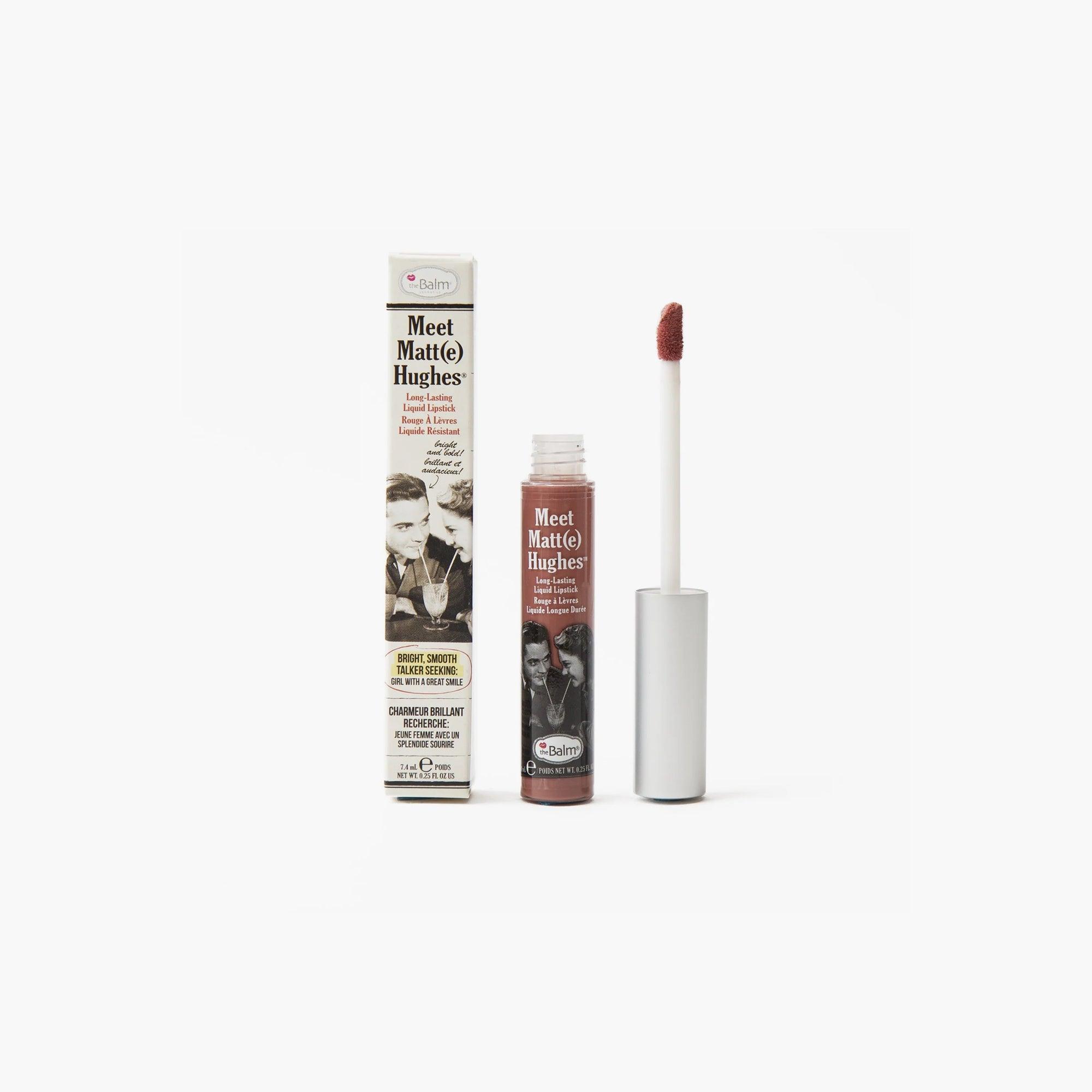 TheBalm Meet Matte Hughes Liquid Lipstick Committed 7.4ml - TheSkinFit