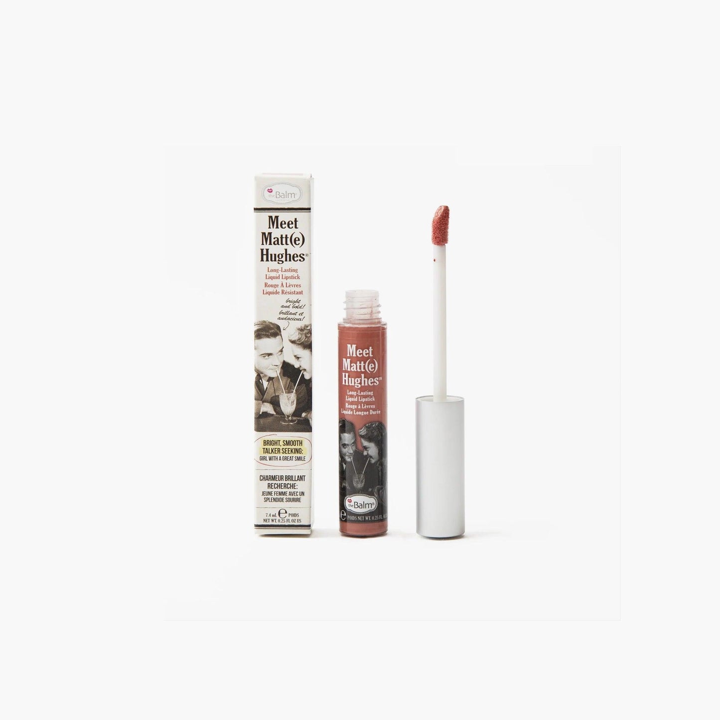TheBalm Meet Matte Hughes Liquid Lipstick Doting 7.4ml - TheSkinFit