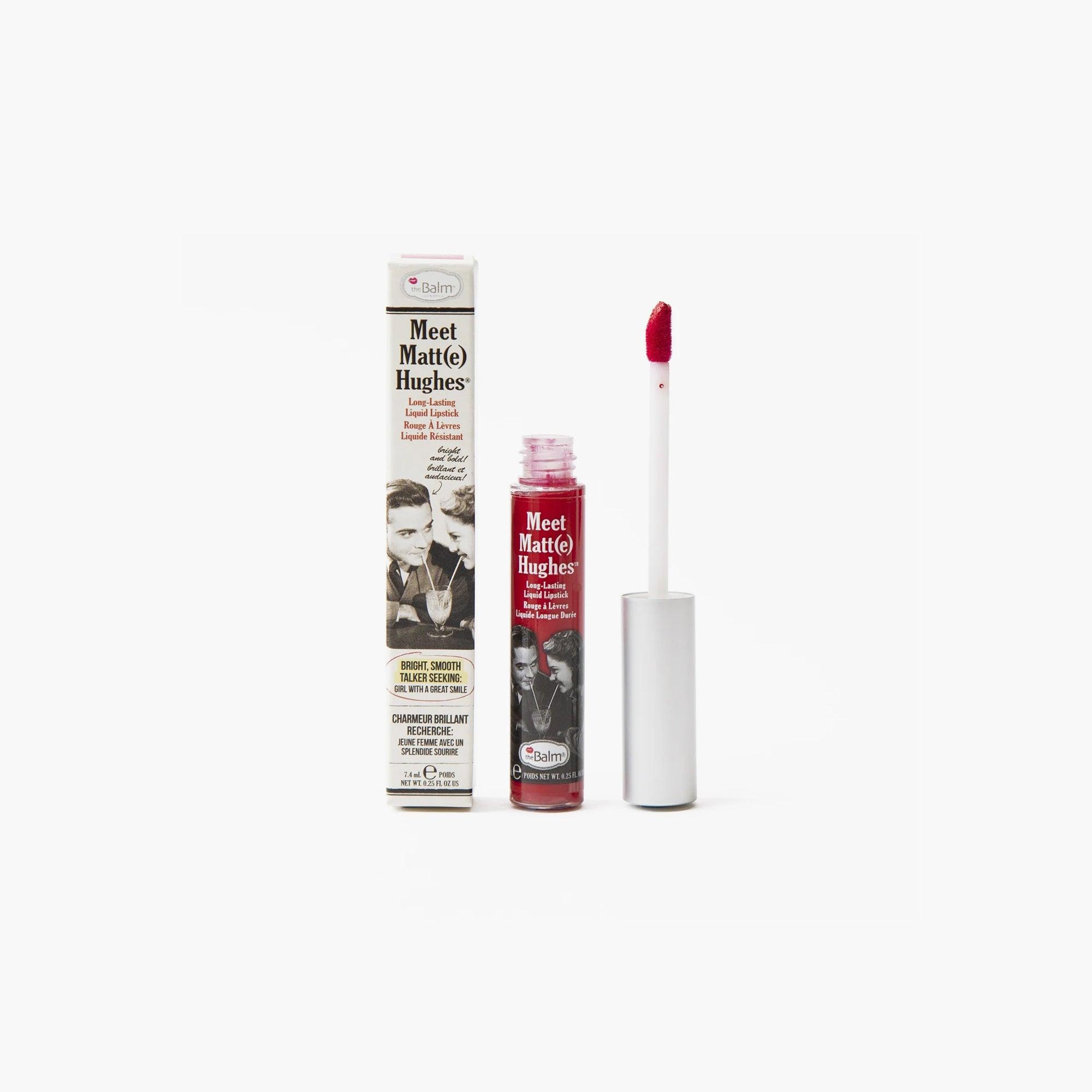 TheBalm Meet Matte Hughes Liquid Lipstick Devoted 7.4ml - TheSkinFit