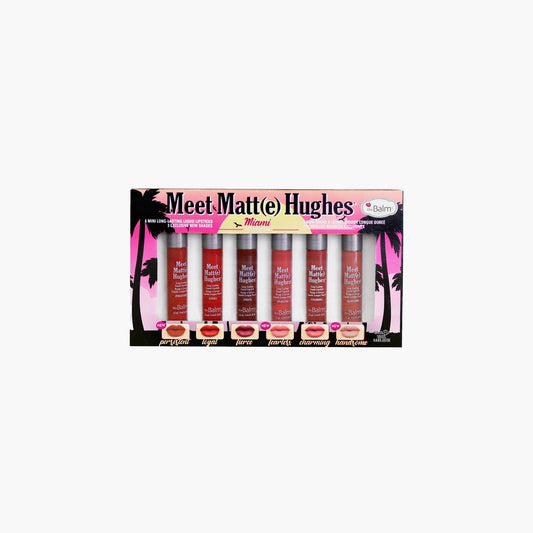 TheBalm Meet Matte Hughes Miami Mini Lip Set - TheSkinFit