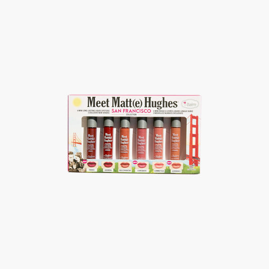 TheBalm Meet Matte Hughes San Francisco Mini Lip Set - TheSkinFit
