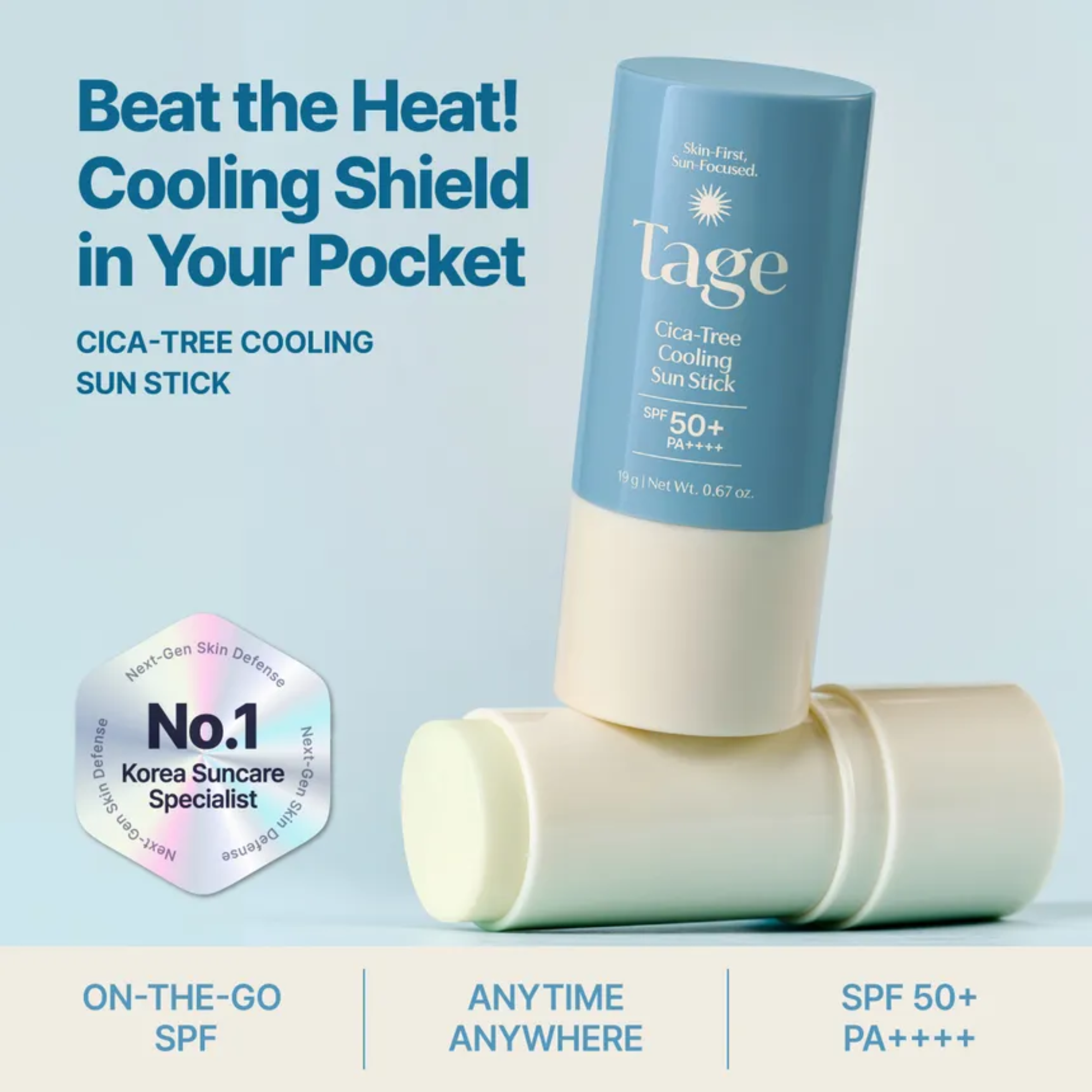 Tage Cica-Tree Cooling Sun Stick SPF50+ PA++++
