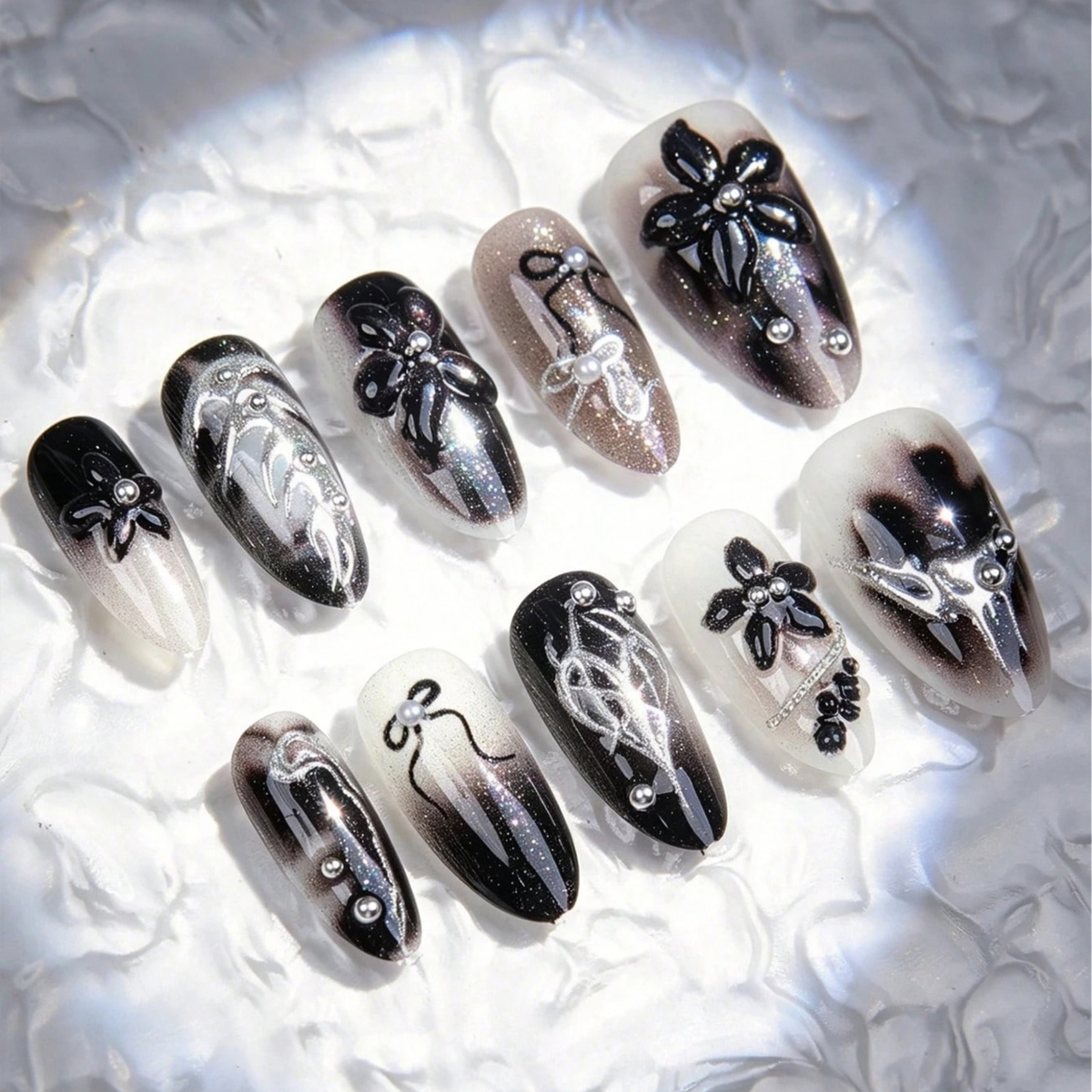 TheBlingFit Midnight Muse Nails