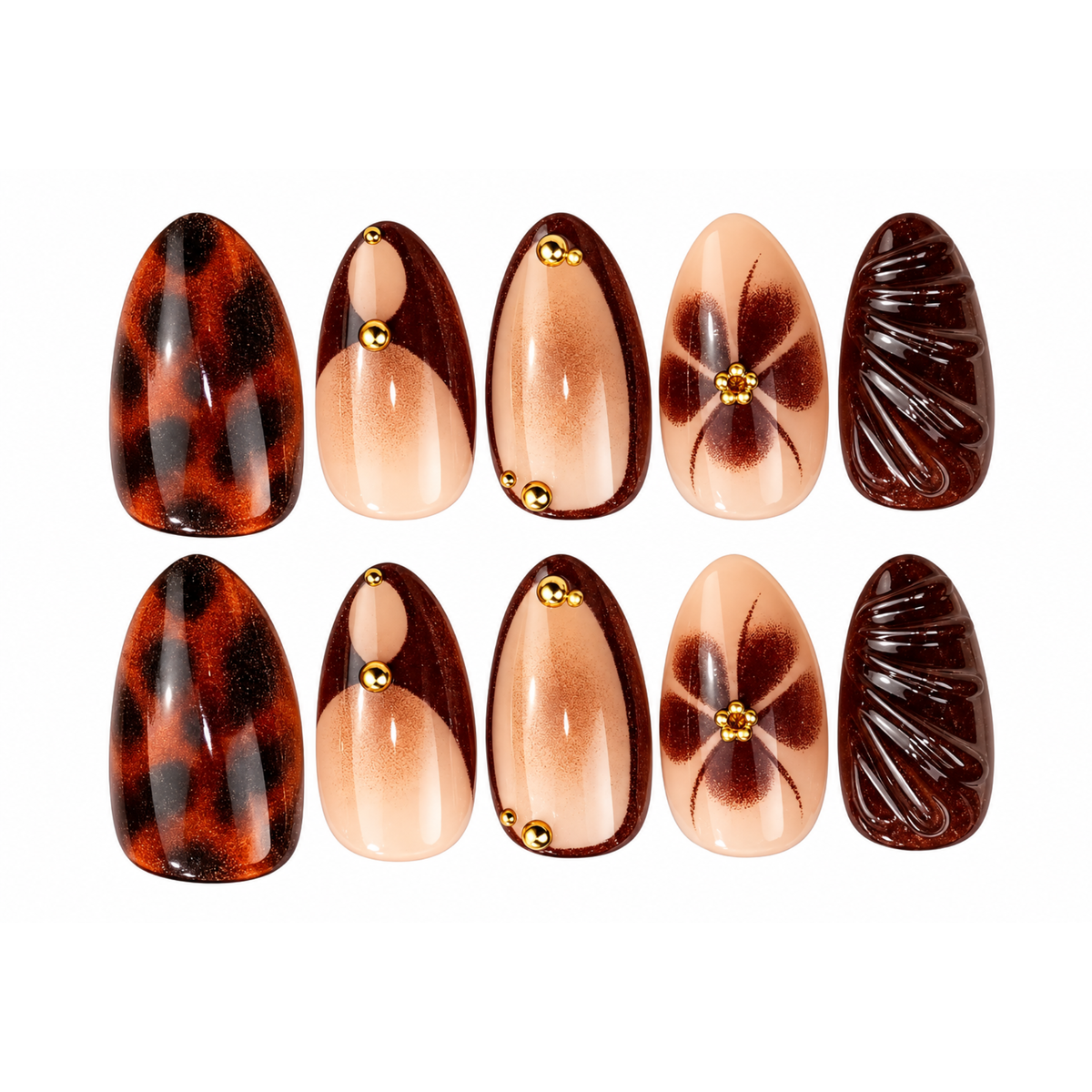 TheBlingFit Chrome Couture Nails