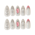 TheBlingFit Chrome Couture Nails