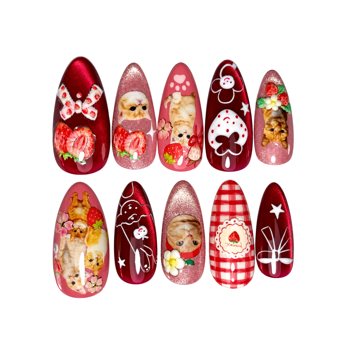 TheBlingFit Cottage Bloom Nails