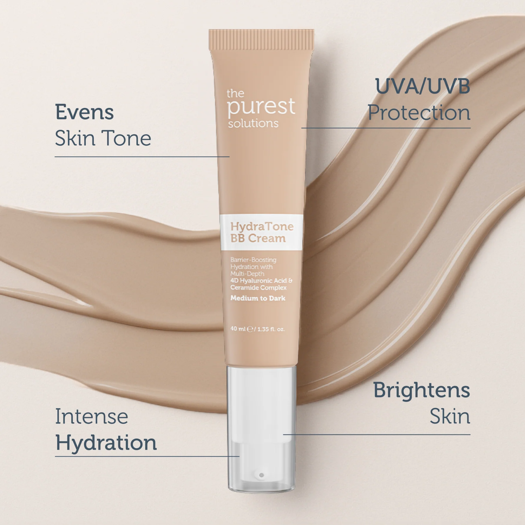 The Purest Solutions Hydra Tone BB Cream SPF 50+ 40ml