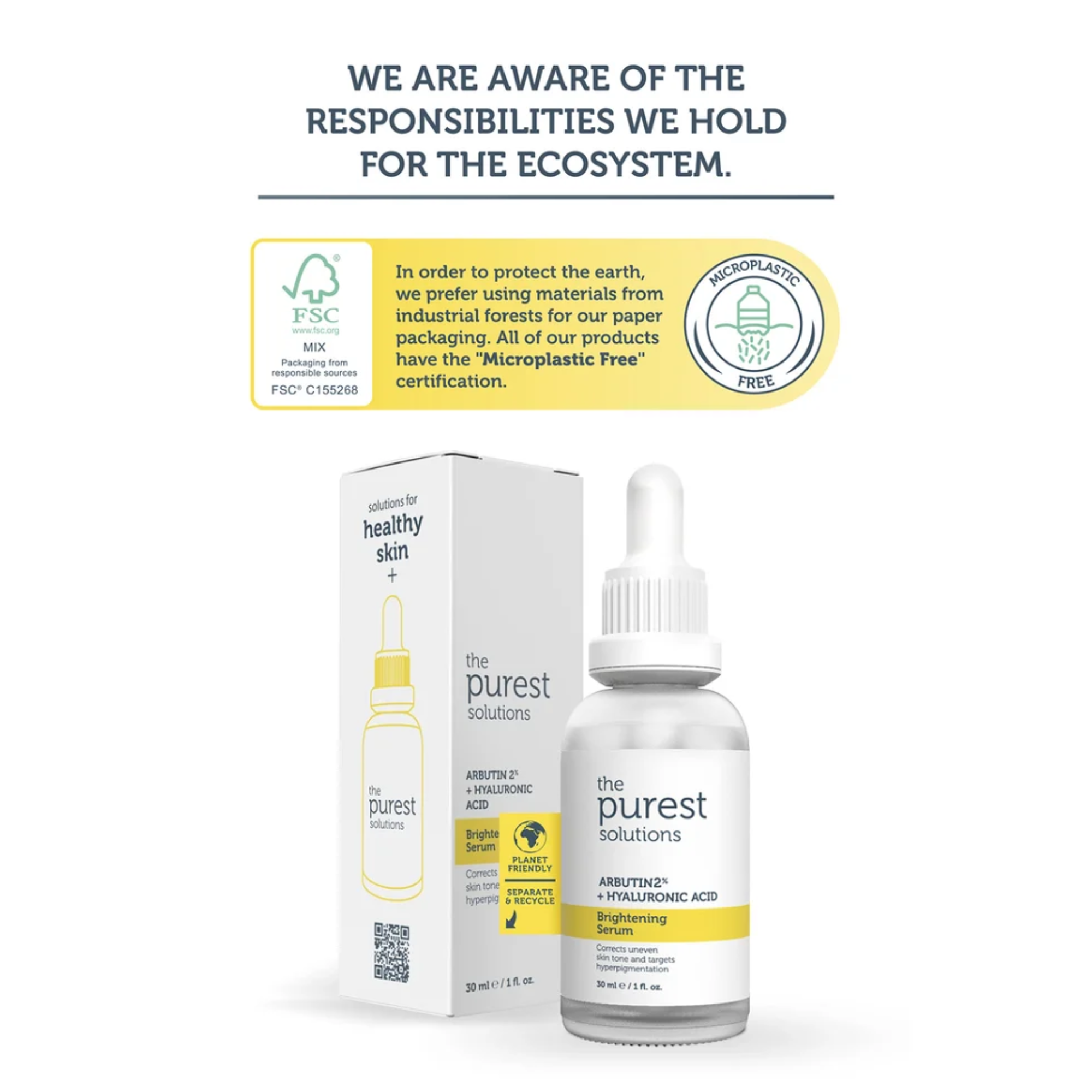 The Purest Solutions Intensive Pore Tightening & Lightening Serum