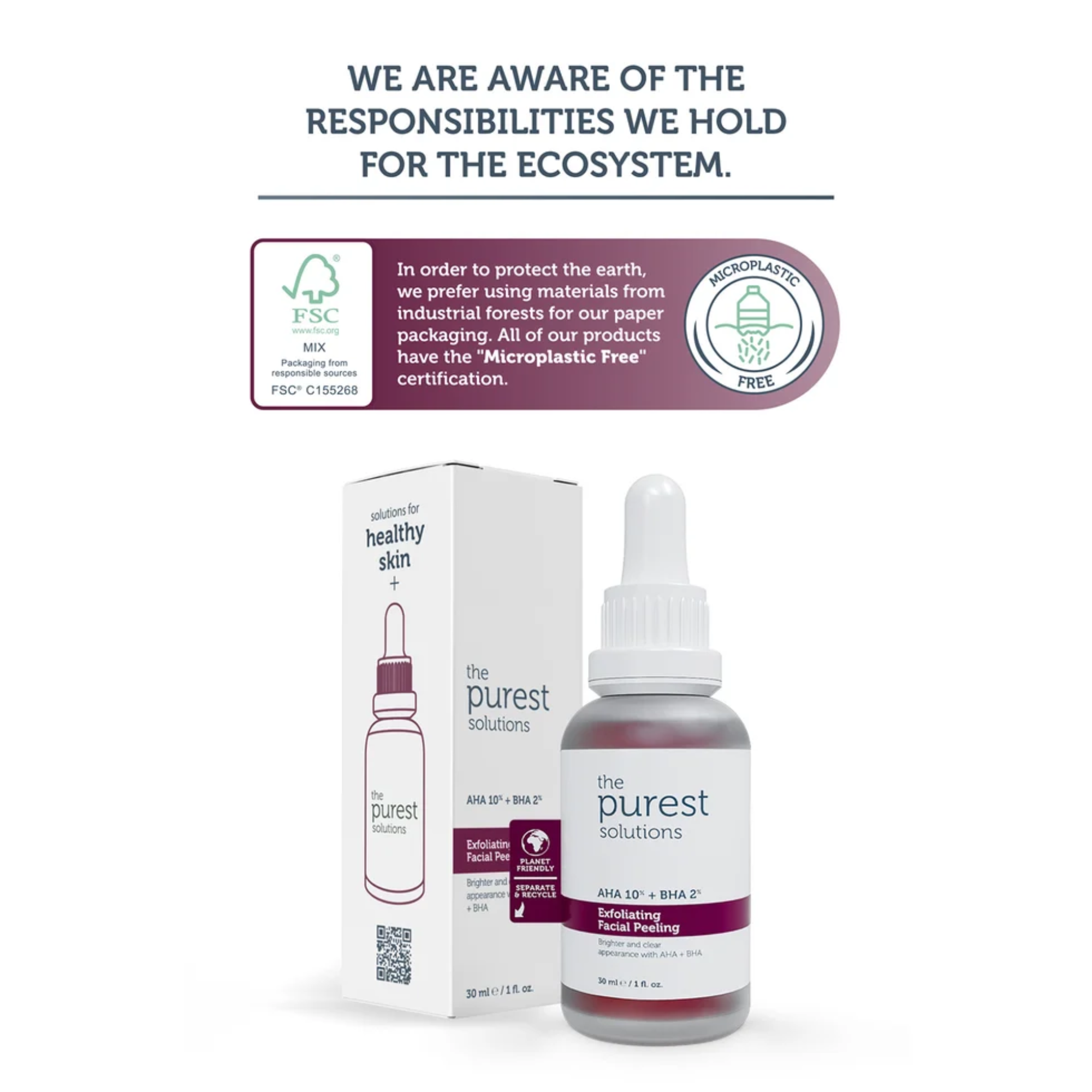 The Purest Solutions Exfoliating Facial Peeling
