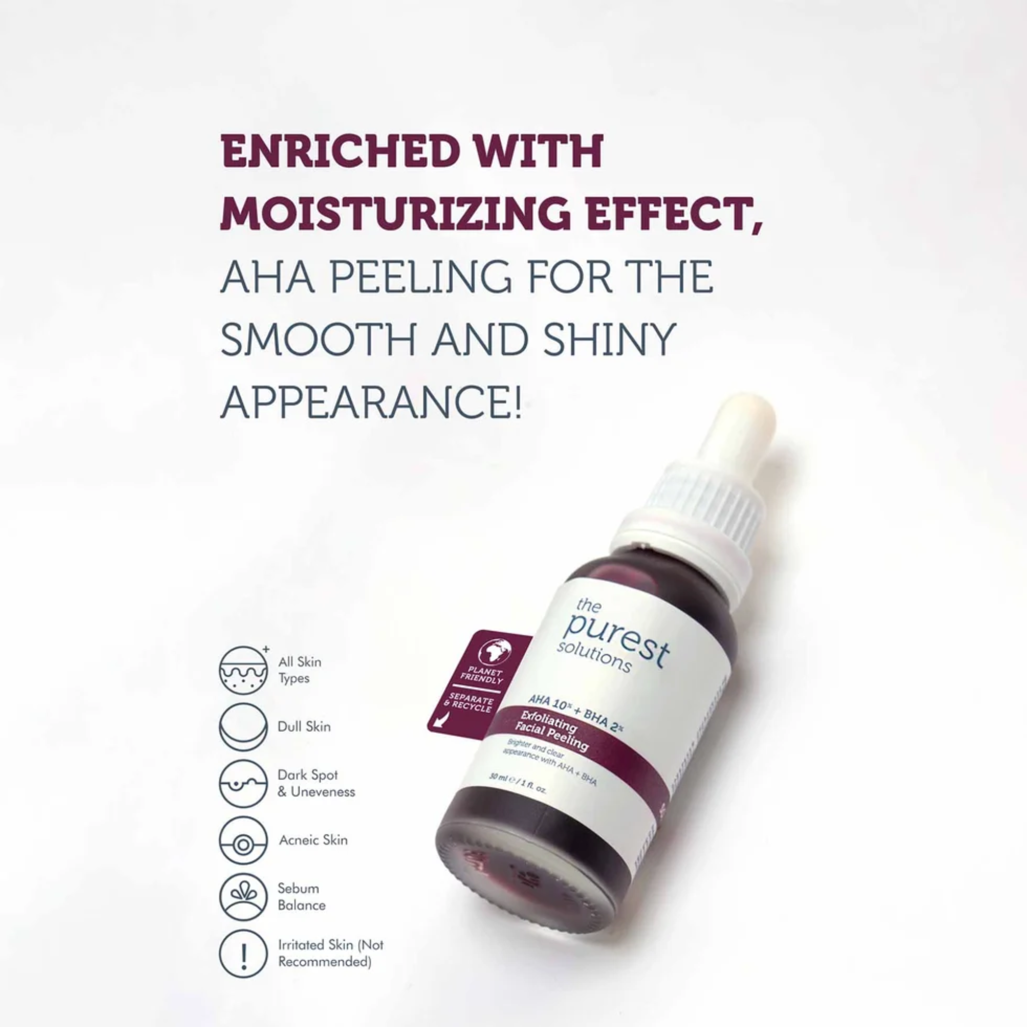 The Purest Solutions Exfoliating Facial Peeling