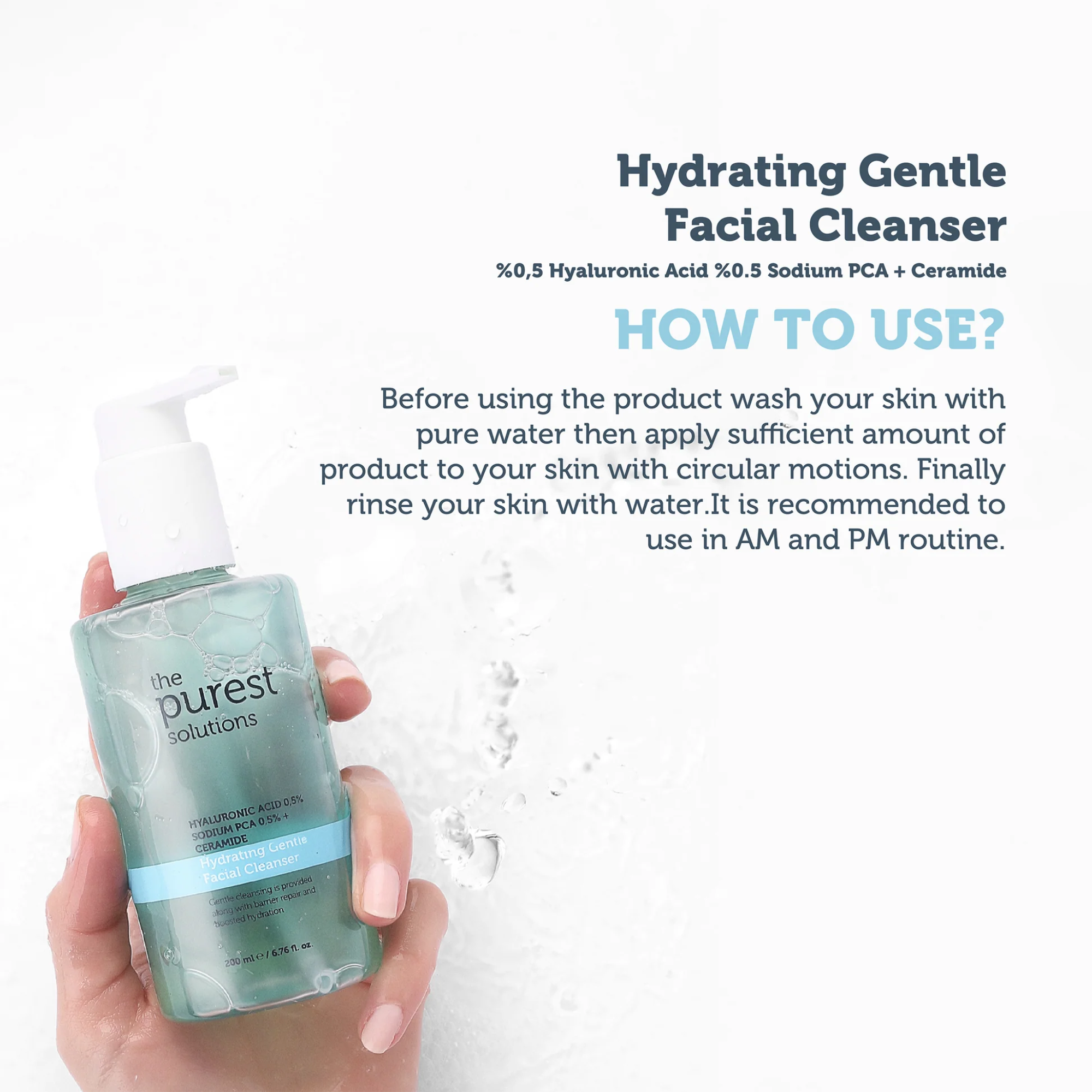 The Purest Solutions Hydrating Gentle Facial Cleanser