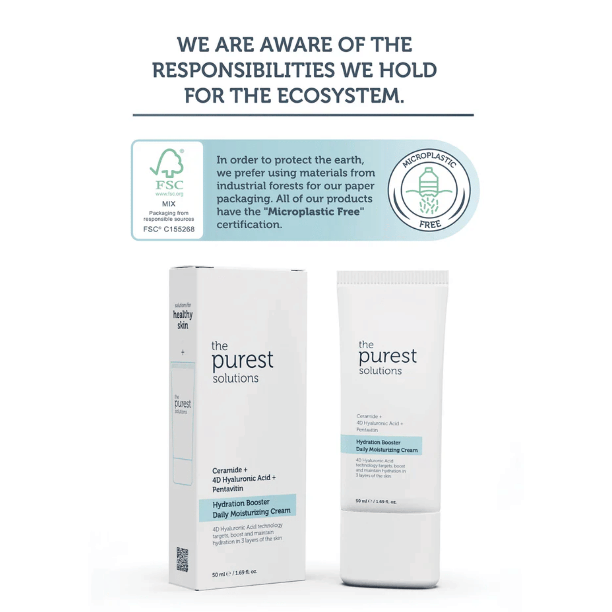 The Purest Solutions Hydration Booster Daily Moisturizing Cream