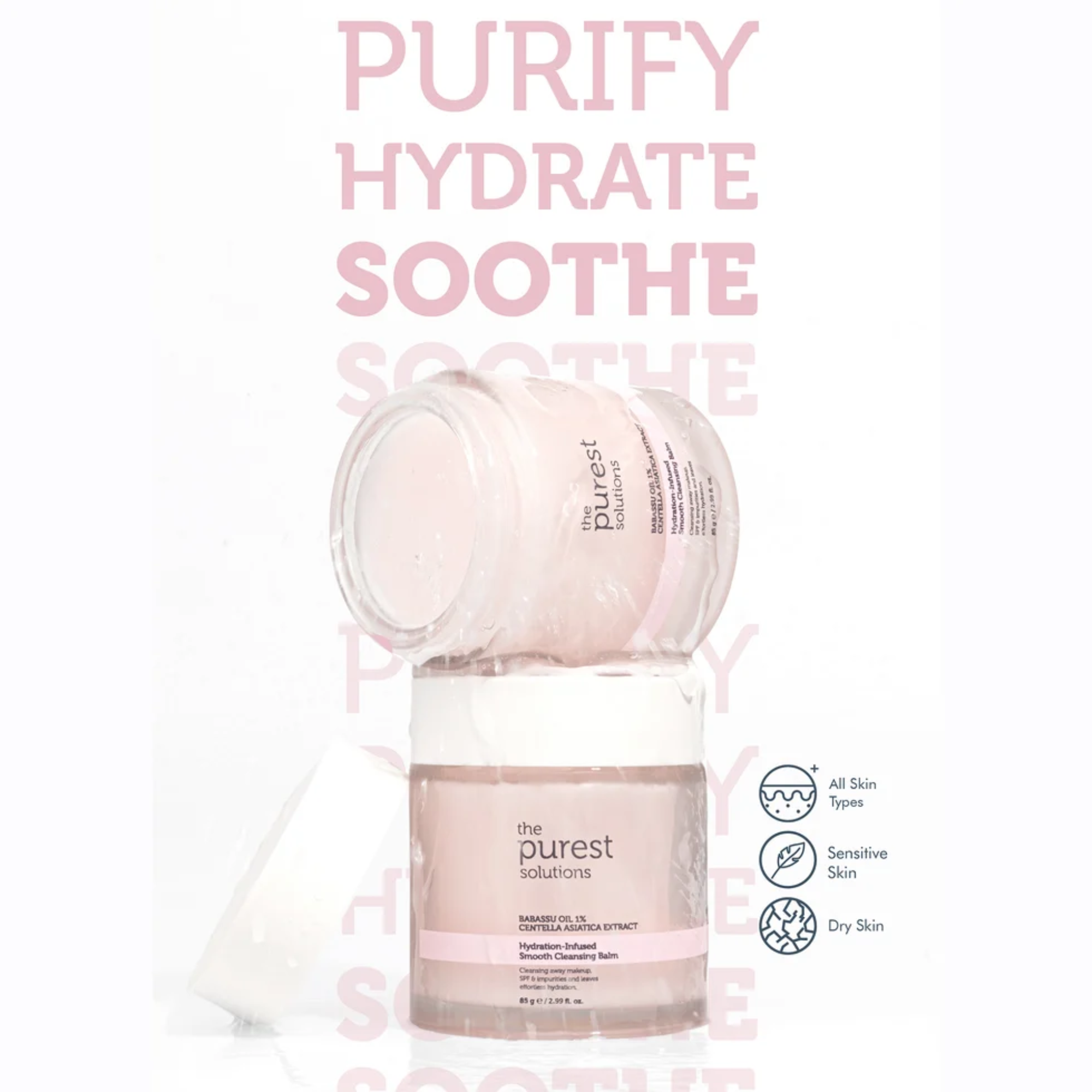 The Purest Solutions Hydration Infused Smooth Cleansing Balm