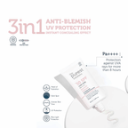 The Purest Solutions Spf 50+ PA++++ Blemish Defense Sunscreen