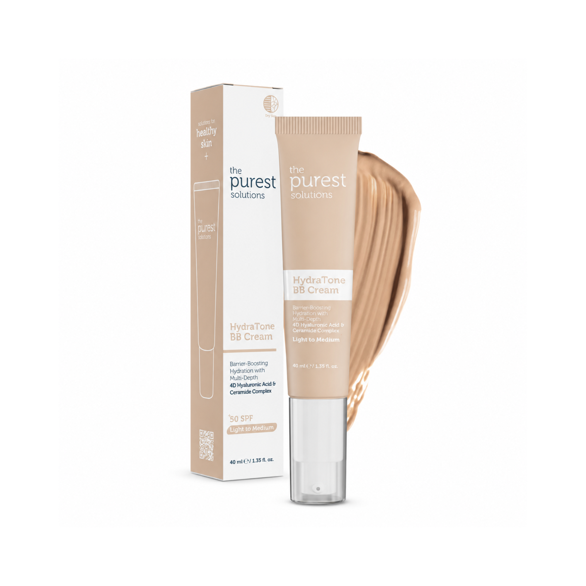 The Purest Solutions Hydra Tone BB Cream SPF 50+ 40ml