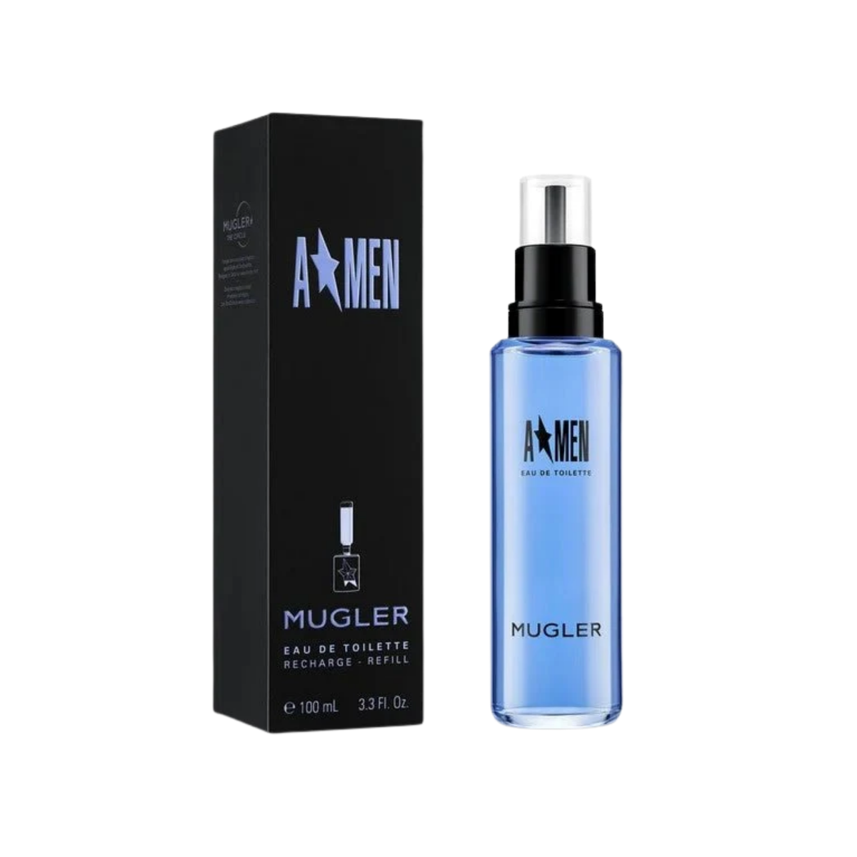 Thierry Mugler A Men Eau De Toilette Recharge Refill Bottle