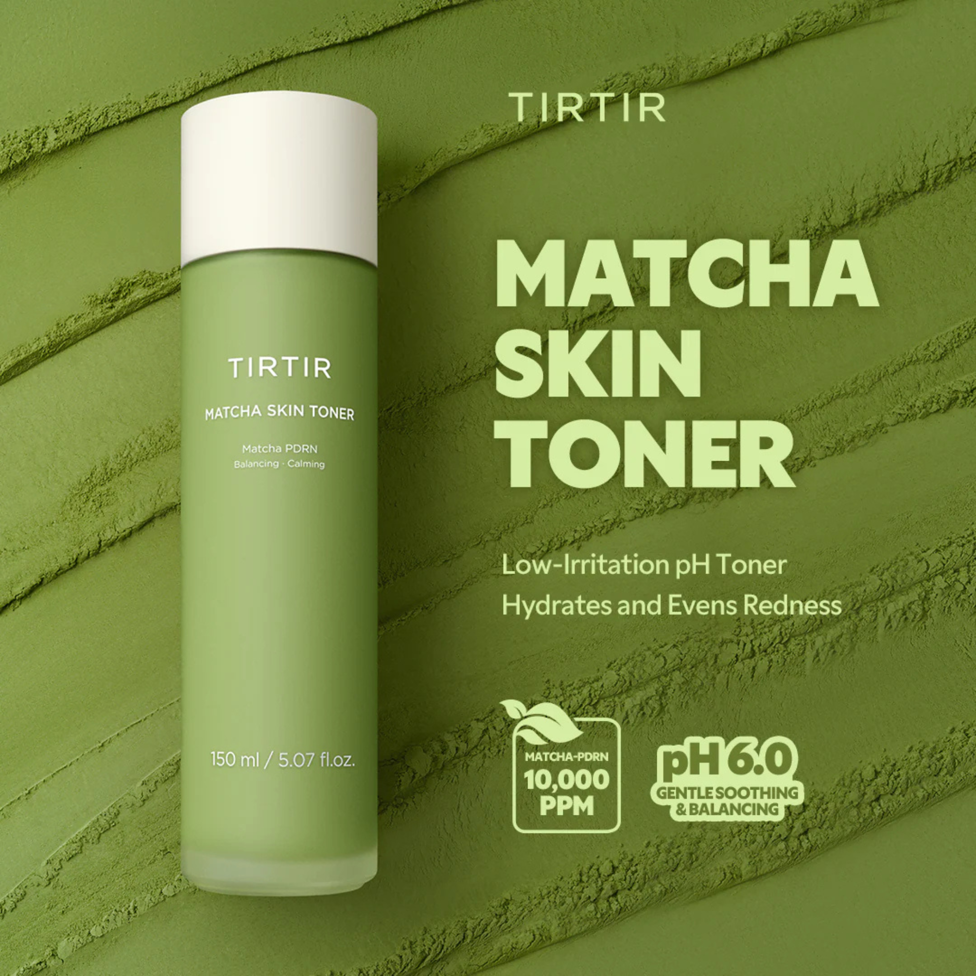 Tirtir Matcha PDRN Skin Toner 150ml in Pakistan