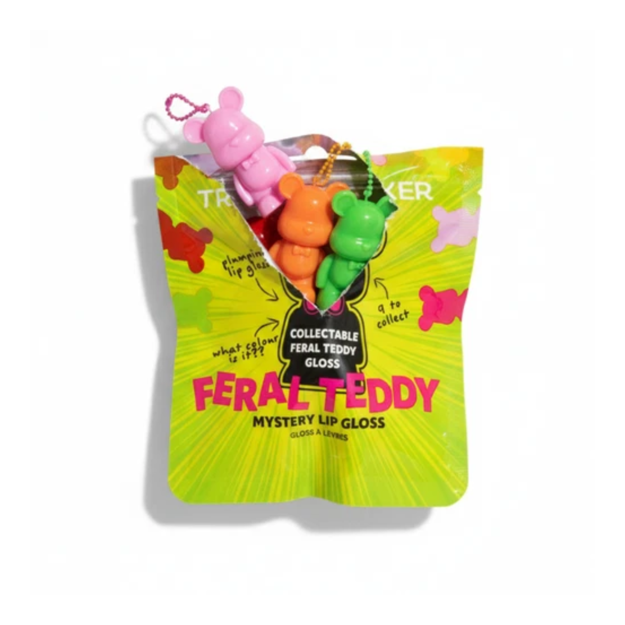 Trouble Maker Feral Teddy Mystery Plumping Lip Gloss 1.1ml