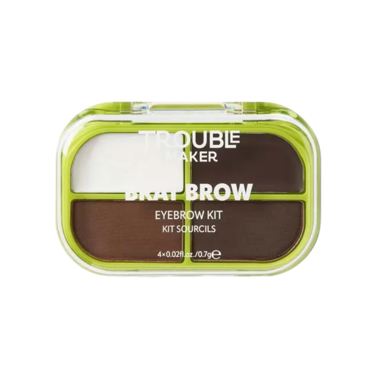Trouble Maker Brat Brow Kit 28gm ingredients