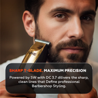 Tune Classic Sharp T-Blade Hair Trimmer - TR304