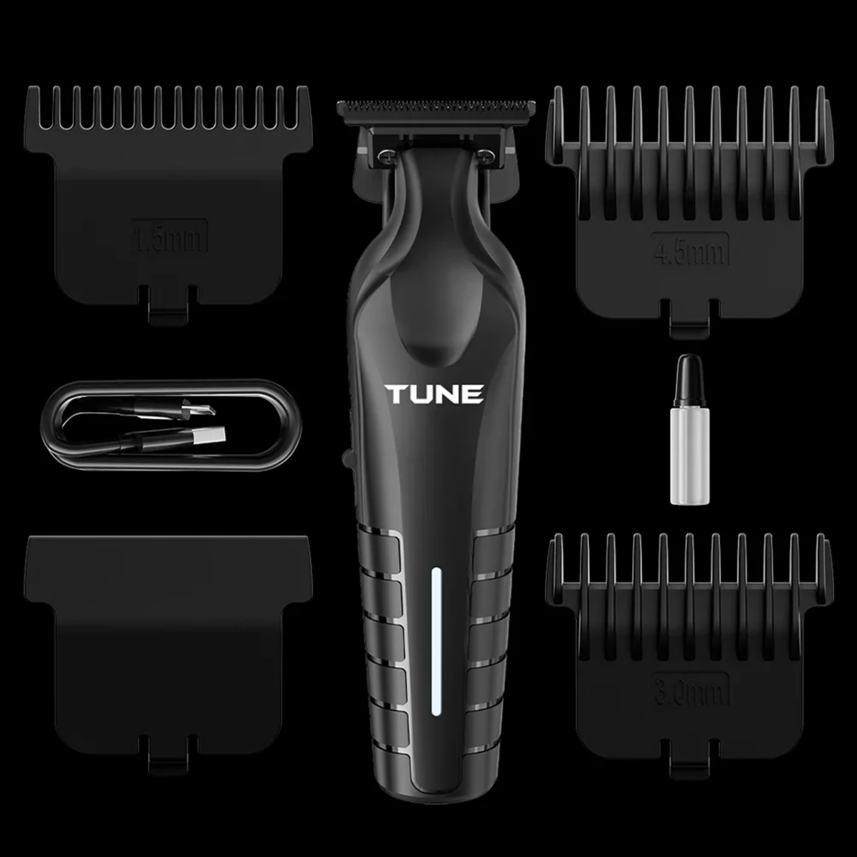 Tune Premium Hair Trimmer Black - TR403