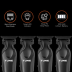 Tune Premium Hair Trimmer Black - TR403