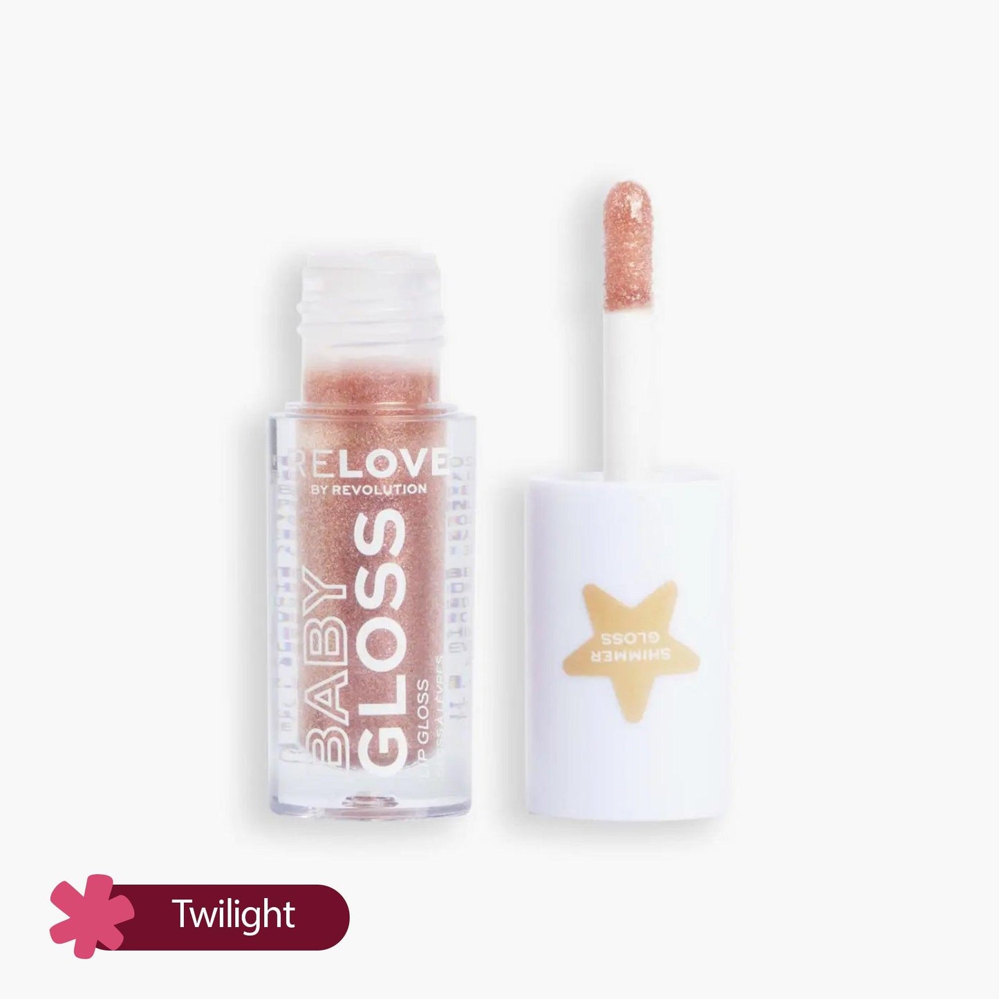 Revolution Relove Baby Gloss Shimmer Lip Gloss Twilight 2.2ml