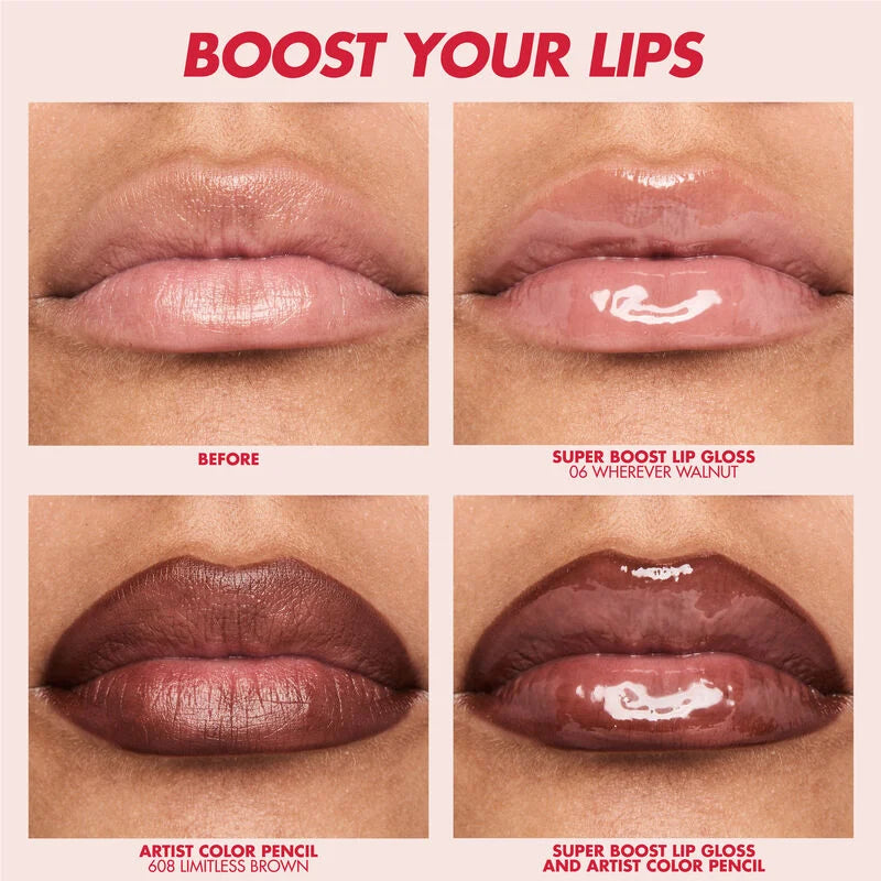 Makeup Forever Super Boost Moisturizing Plumping Effect Lip Gloss 9ml how to use