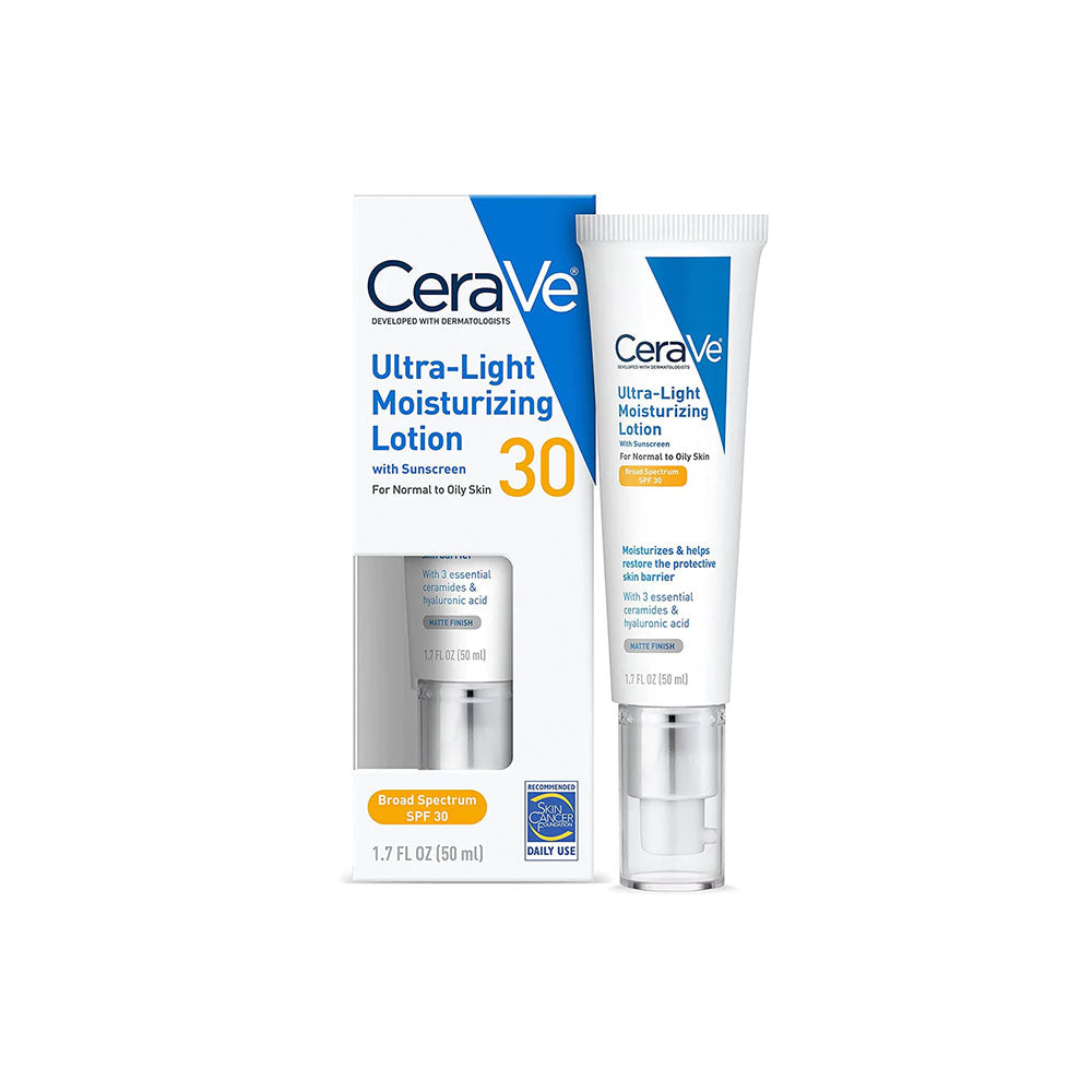 CeraVe Ultra-Light Moisturizing Lotion With Sunscreen Normal To Oily Skin SPF30 50ml