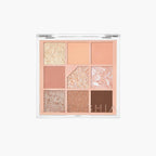 Unleashia Glitterpedia Eyeshadow Palette No.3 All of Coralpink 6.2gm - TheSkinFit