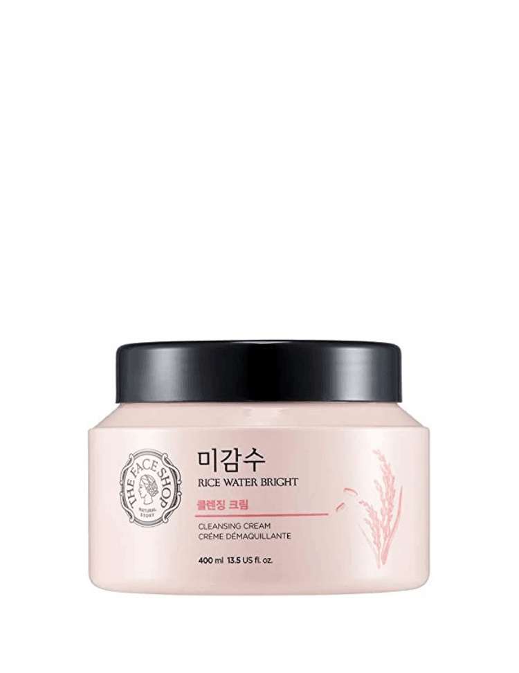 The Face Shop Rice Water Bright Cleansing Cream 400ml - TheSkinFit