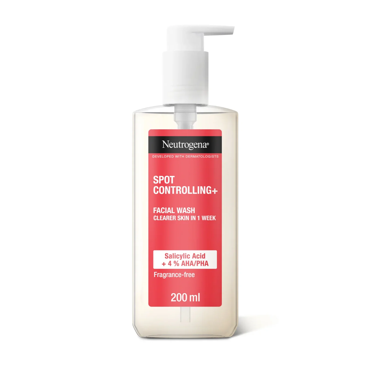 Neutrogena Spot Controlling Face Wash Salicylic Acid 4%