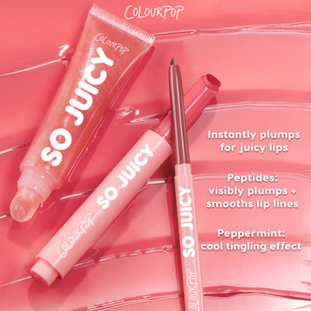 ColourPop So Juicy Plumping Lip Liner Slay Warm Brown 0.2gm