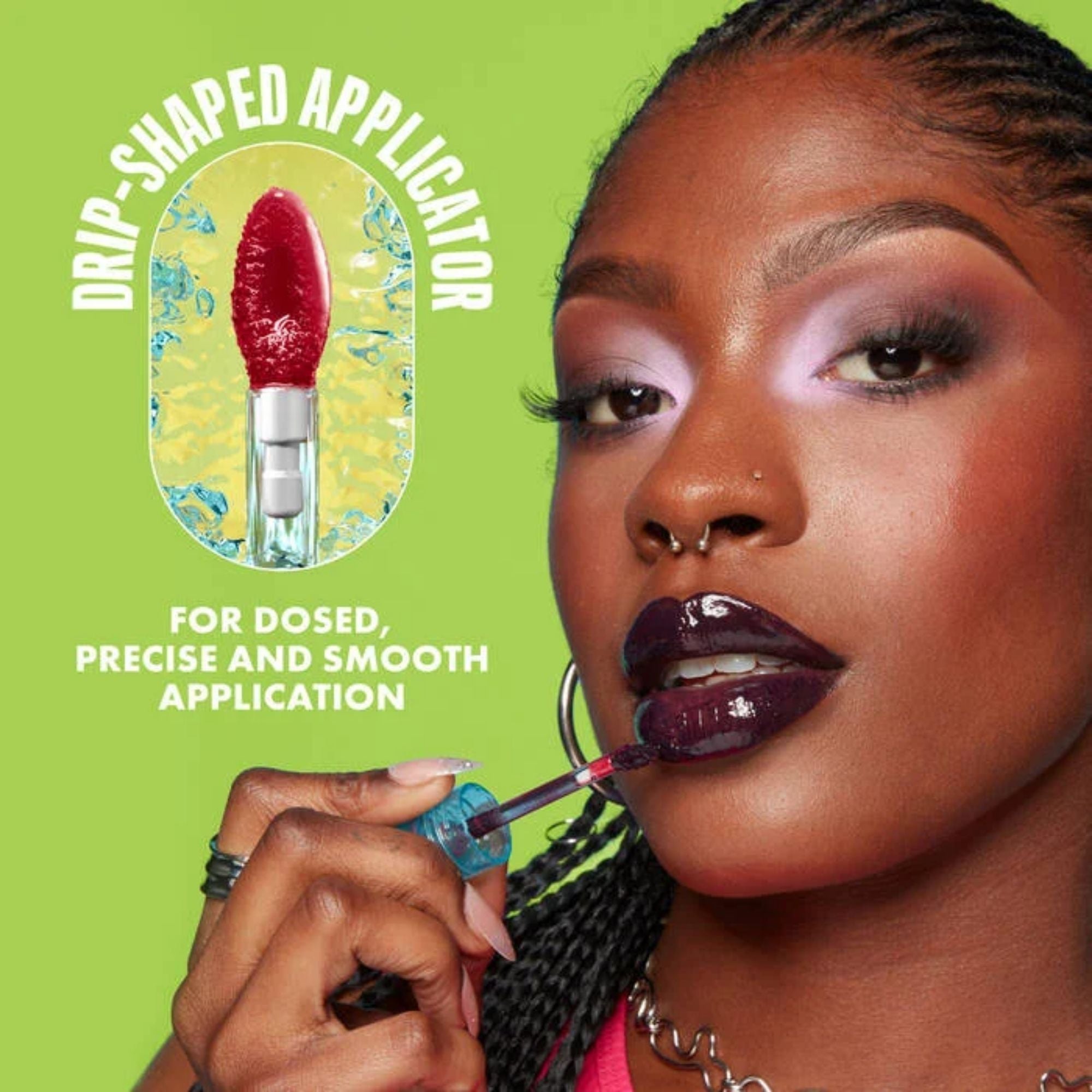 NYX Lip IV Hydrating Gloss Stain 01 Caramel Drip 5ml