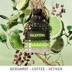 Valentino Uomo Born In Roma Green Stravaganza Eau De Toilette For Men