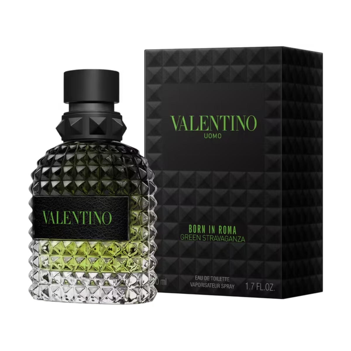 Valentino Uomo Born In Roma Green Stravaganza Eau De Toilette For Men