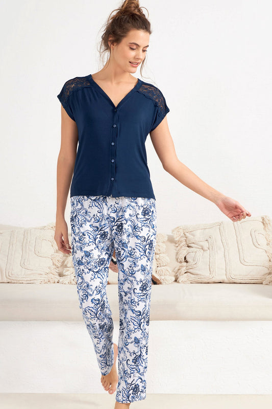 BLS Valeria Viscose Pajama Set