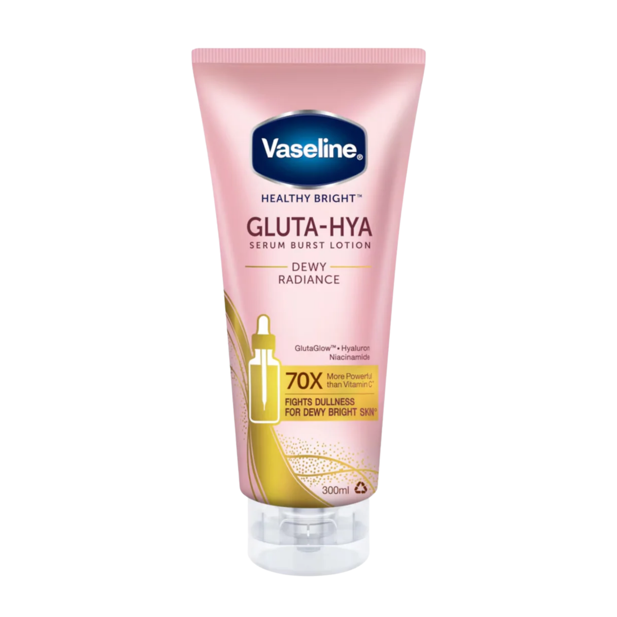 Vaseline Gluta Hya Dewy Radiance Serum Burst Lotion