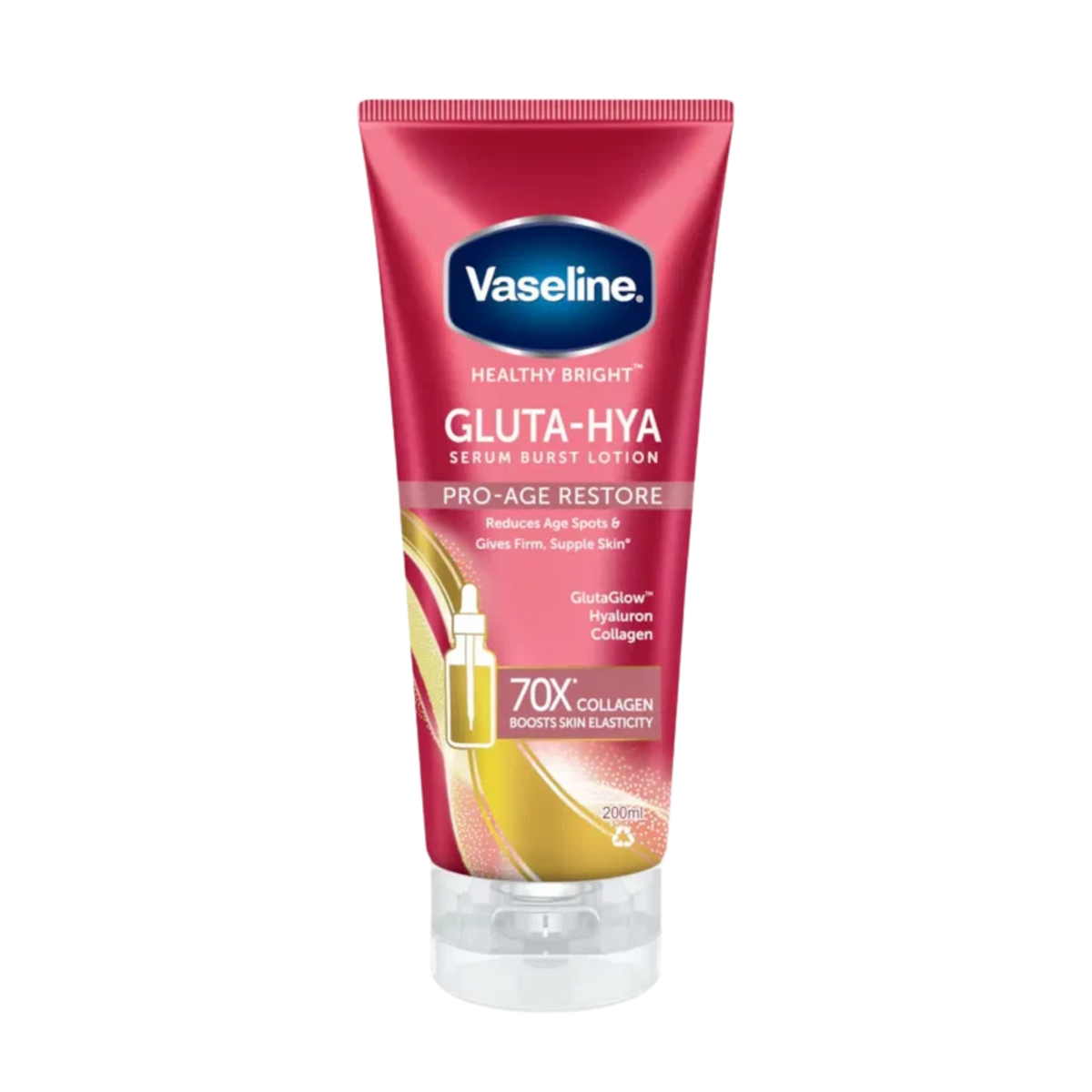 Vaseline Healthy Bright Gluta-Hya Pro-Age Restore Serum Burst Lotion