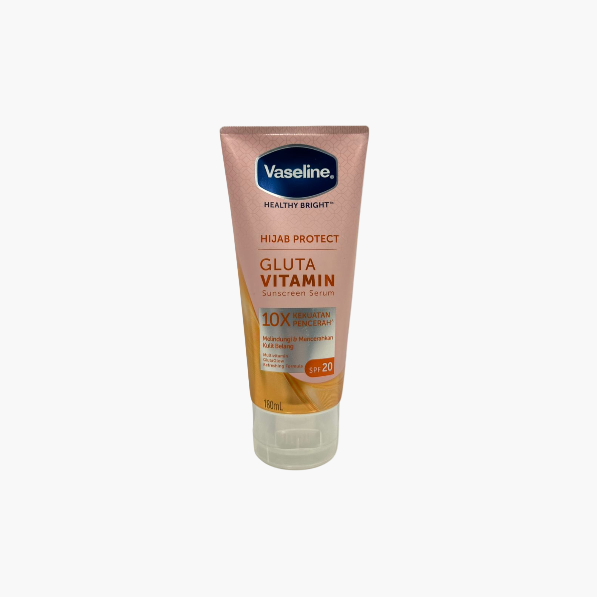 Vaseline Healthy Bright Hijab Protect Gluta Vitamin SPF20 Sunscreeen Serum 180ml