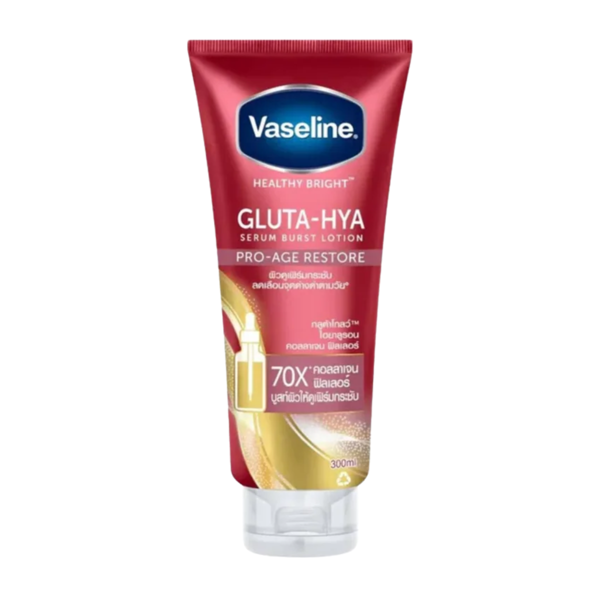 Vaseline Healthy Bright Gluta-Hya Pro-Age Restore Serum Burst Lotion