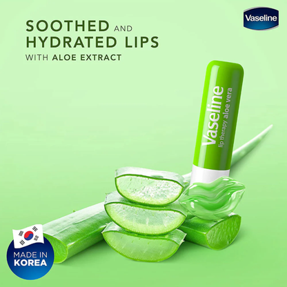 Vaseline Lip Therapy Korea Aloe Vera Stick 4.8gm