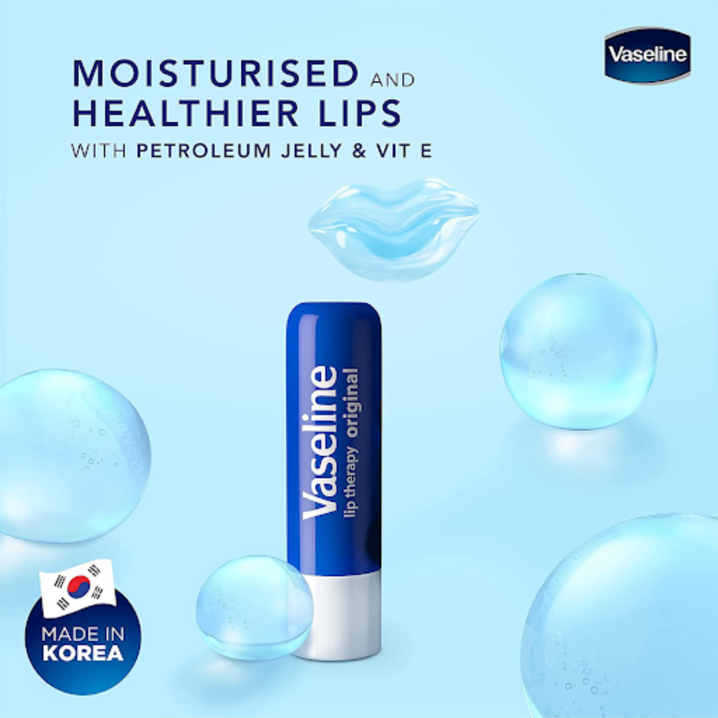 Vaseline Lip Therapy Korea Original Stick 4.8gm
