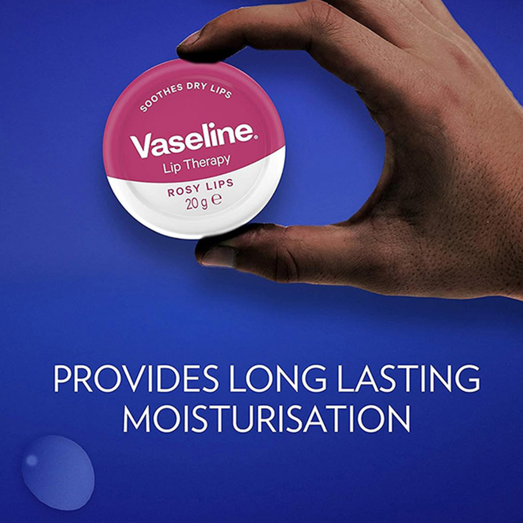 Vaseline Lip Therapy Lip Balm Rosy Lips Tin 20gm