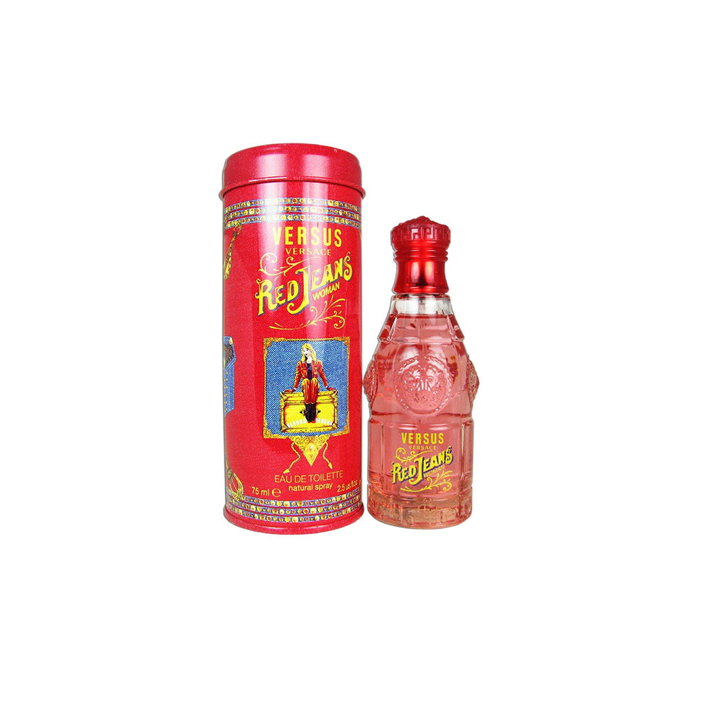 Versace Red Jeans Woman Eau De Toilette 75ml