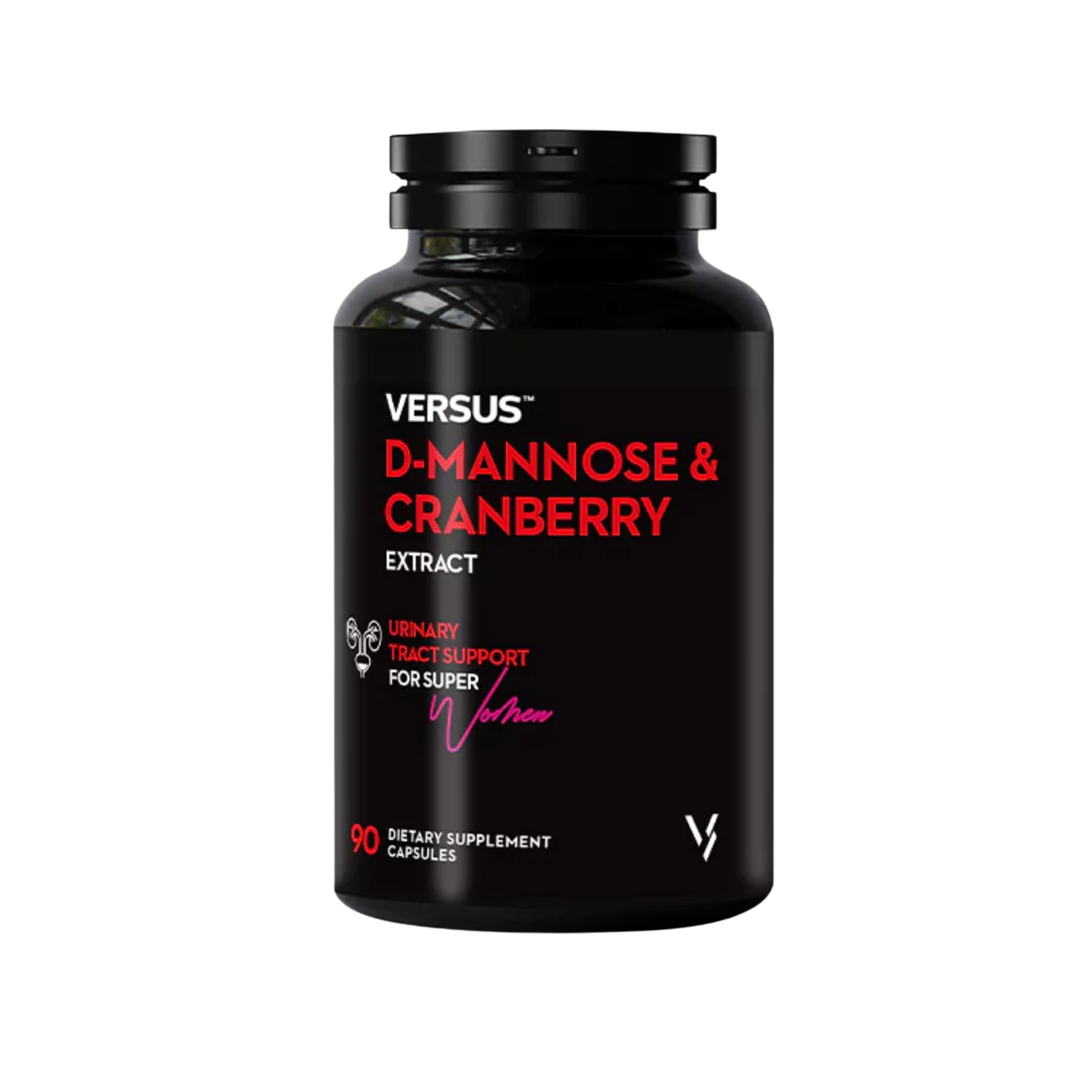 Versus D-Mannose & Cranberry Extract Supplement Capsules